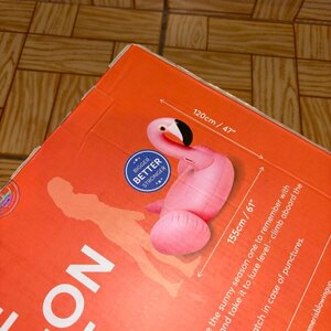 Sunnylife Luxe Flamingo Sunny Life Φουσκωτό Ride On Θαλάσσης Flamingo με Χειρολαβές Ροζ 155cm S8LRIDFL