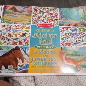 Melissa & Doug Sticker Album Prehistoric Reusable Pad for Children 3+ years Years 19341
