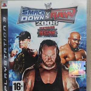 WWE SmackDown vs Raw 2008 PS3 (Used)