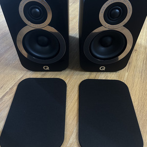 Q-Acoustics Q3010i Ζεύγος Ηχείων Hi-Fi Βιβλιοθήκης 75W 2 Δρόμων Π15xΒ25.2xΥ25.3εκ. Μαύρο