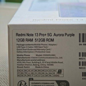 Xiaomi Redmi Note 13 Pro+ 5G Dual SIM (12/512GB) Aurora Purple
