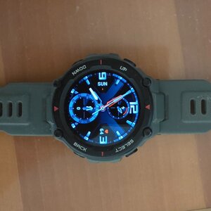 Amazfit T-Rex Waterproof Smartwatch with Heart Rate Monitor (Army Green)