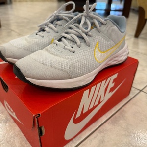 Nike Revolution Αθλητικά Παιδικά Παπούτσια Running με Κορδόνια Aura / Multi Color / Worn Blue DD1096-409