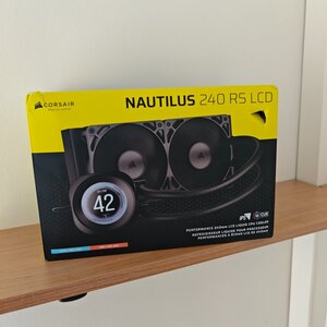 Corsair NAUTILUS 240 RS LCD Υδρόψυξη AIO CPU με 2 Ανεμιστήρες 120mm και ARGB Φωτισμό