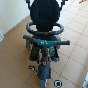 Q Play Rito Plus Πτυσσόμενο & Μετατρεπόμενο για 10 Μηνών Πράσινο 3846