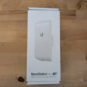2 x Ubiquiti NanoStation Loco M2 Εξωτερική Κεραία WiFi Sectorial 8dBi με σύνδεση Ethernet