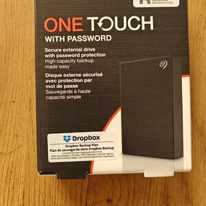 Seagate One Touch Password Protection USB 3.0 Εξωτερικός HDD 5.1TB 2.5" Μαύρο