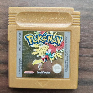 Pokemon Gold Version Gold Edition Game Boy Color Game (Used)