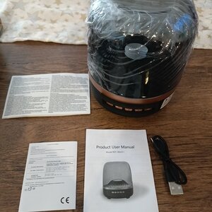 F7 Big Diamond Smart LED Ηχείο Bluetooth 5W με Διάρκεια Μπαταρίας έως 4 ώρες Μαύρο
