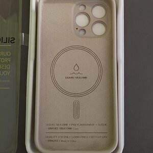 Ringke Silicone Magnetic Back Cover Σιλικόνης Stone (iPhone 15 Pro Max)