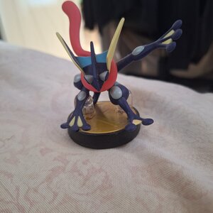 Nintendo Amiibo Super Smash Bros Amiibo Super Smash Bros - Greninja Character Figure for 3DS/WiiU