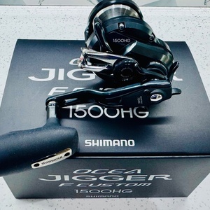 Shimano Ocea Jigger F Custom 1500HG Μηχανισμός Ψαρέματος για Jigging / Slow Jigging OCEAJGFC1500HG