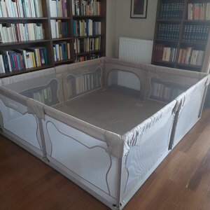 Lionelo Willow XL Πάρκο Beige Sand 207x187cm