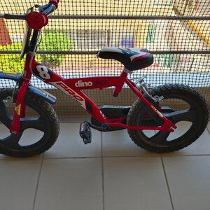 Dino Bikes Pro Cross 16" Παιδικό Ποδήλατo BMX Κόκκινο