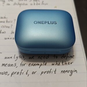 OnePlus Buds 3 Bluetooth Handsfree Ακουστικά με Αντοχή στον Ιδρώτα και Θήκη Φόρτισης Splendid Blue
