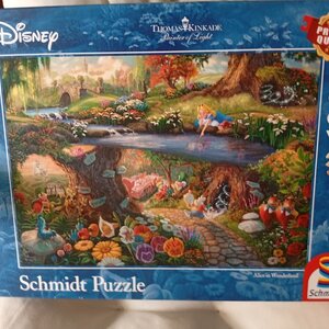 Thomas Kinkade Η Αλίκη στη Χώρα των Θαυμάτων Puzzle 2D 1000pcs 59636