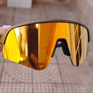 Oakley Sutro Lite Unisex Γυαλιά Ηλίου με Μαύρο Μεταλλικό Σκελετό και Πολύχρωμο Φακό OO9463-49