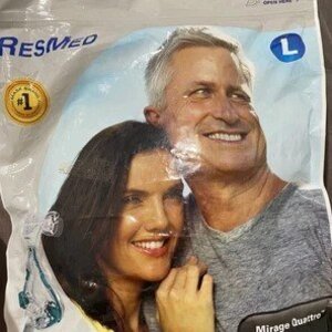 Resmed Mirage Quattro Στοματορινική Μάσκα Συσκευή Cpap & Bipap