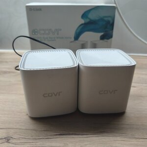 D-Link COVR-1102 WiFi Mesh Network Access Point Wi‑Fi 5 Dual Band (2.4 & 5GHz) σε Διπλό Kit