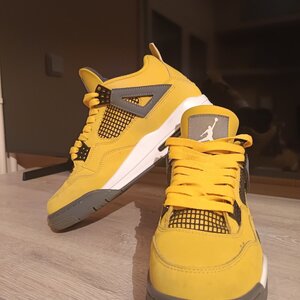 Jordan Air Jordan 4 Retro Ανδρικά Μποτάκια Tour Yellow / White / Black CT8527-700