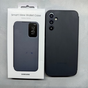 Samsung Smart View Wallet Πλαστικό Μαύρο (Galaxy A34)