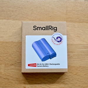Smallrig Usb-c Rechargeable Camera Battery En-el15c Smallrig 4332 2400mah Blue