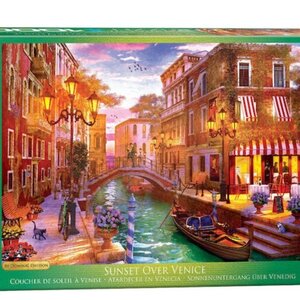 Puzzle Sunset Over Venice by Dominic Davinson 2D 1000 Κομμάτια 6000-5353