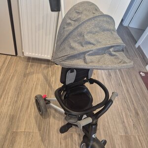 Q Play Nova Foldable and Convertible for 6 Months Gray