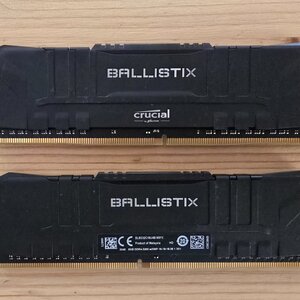 Crucial Ballistix 16GB DDR4 RAM με 2 Modules (2x8GB) και Ταχύτητα 3200