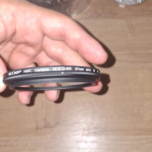 K&F Concept Variable Φίλτρo Variable ND Διαμέτρου 67mm με Επίστρωση MC (Multi-Coated) για Φωτογραφικούς Φακούς KF01.1358