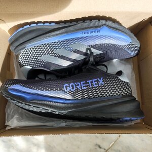 adidas Supernova Gtx ID6307 Ανδρικά Αθλητικά Παπούτσια Running Μαύρα Αδιάβροχα με Μεμβράνη Gore-Tex