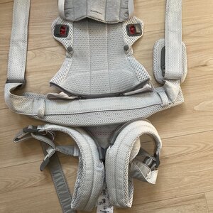 BabyBjorn Κλασικός Μάρσιπος Harmony 3D Mesh Silver 088004