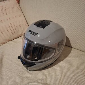 Nolan N80-8 303 Grey Motorcycle Helmet Full Face ECE 22.06 with Sunvisor N880000073038