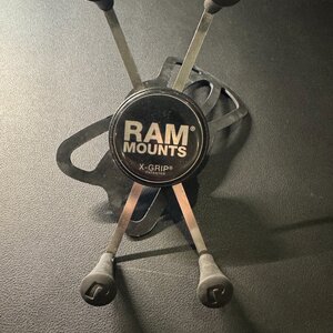 RAM Mount X-Grip IV Βάση Κινητού Μοτοσυκλέτας με Ρυθμιζόμενο Βραχίονα 5.5-6" για το Τιμόνι RAM-HOL-UN10BU