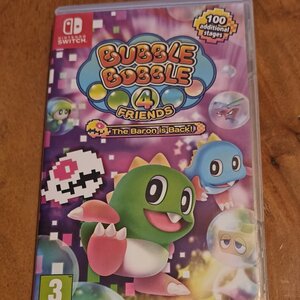 Bubble Bobble 4 Friends Baron is Back Switch Game