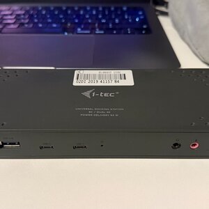 i-tec 4K, USB 3.0 / USB-C / Thunderbolt 3 Dual Display Docking Station