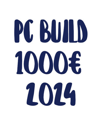 PC Build 1000€ 2024 Πρωτοχρονία!