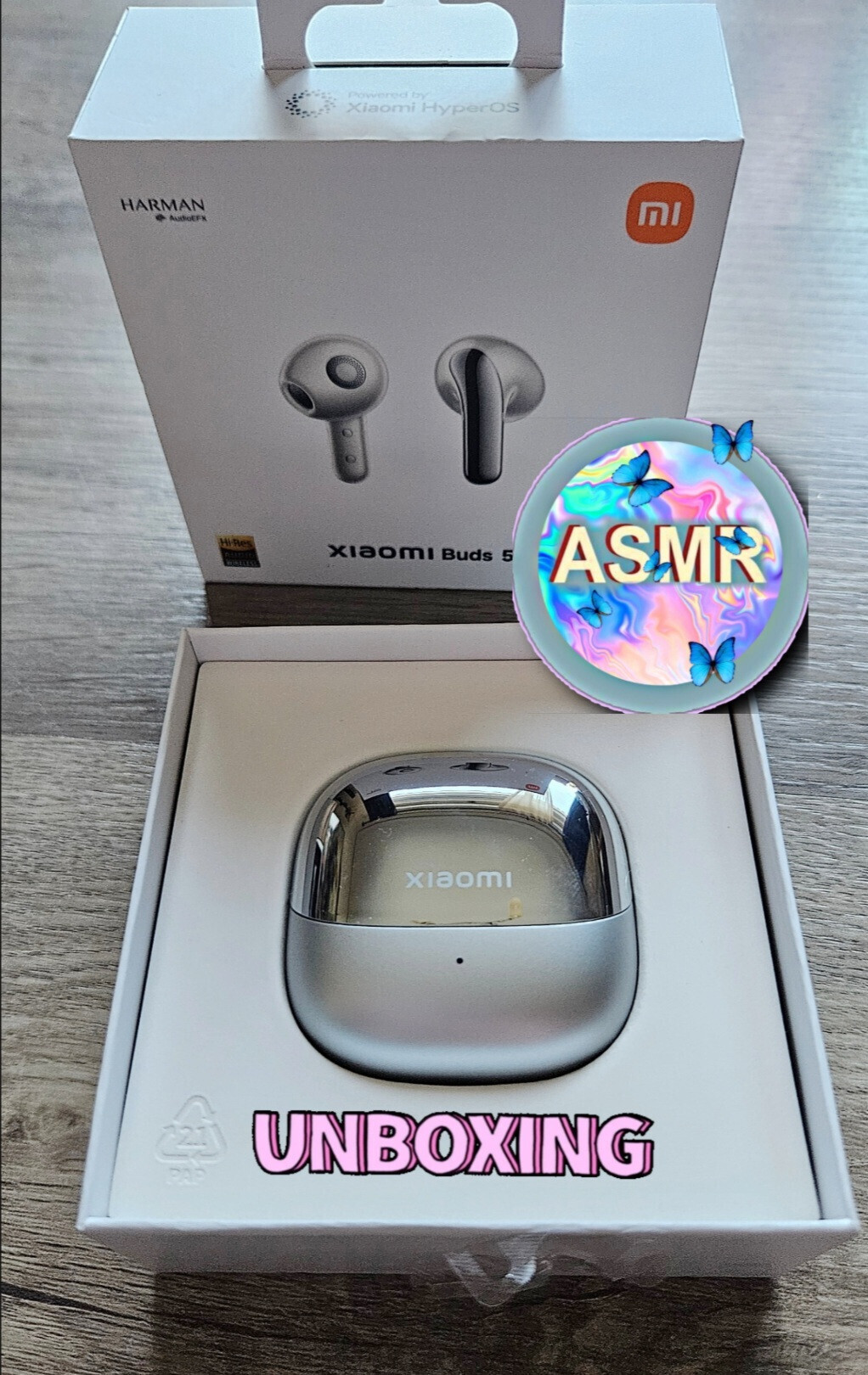 ASMR UNBOXING Xiaomi Buds 5 Bluetooth Handsfree 