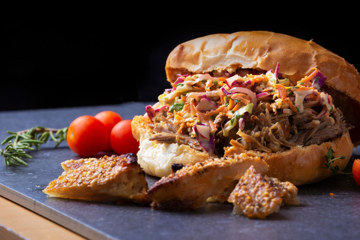 Recipe for pulled chicken sandwich!