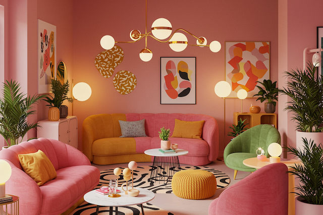 ✨ Dopamine Decor: Μαξιμαλιστική διακόσμηση, γεμάτη χαρά & ενέργεια