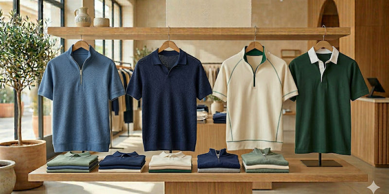 Quarter-Zips & Polos 2026: Υιοθέτησε το "Athletic Prep" Style