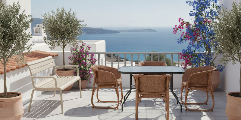 ✨ Mediterraner Küstenstil: Stil mit sommerlicher Brise & Urlaubsstimmung