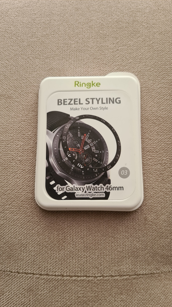 Ringke Bezel Ring with Digits Μαύρο (Galaxy Watch (46mm) / Gear S3)