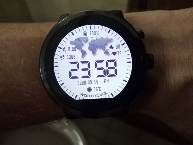 Amazfit Stratos Ceramic 48mm Αδιάβροχο Smartwatch με Παλμογράφο (Black)