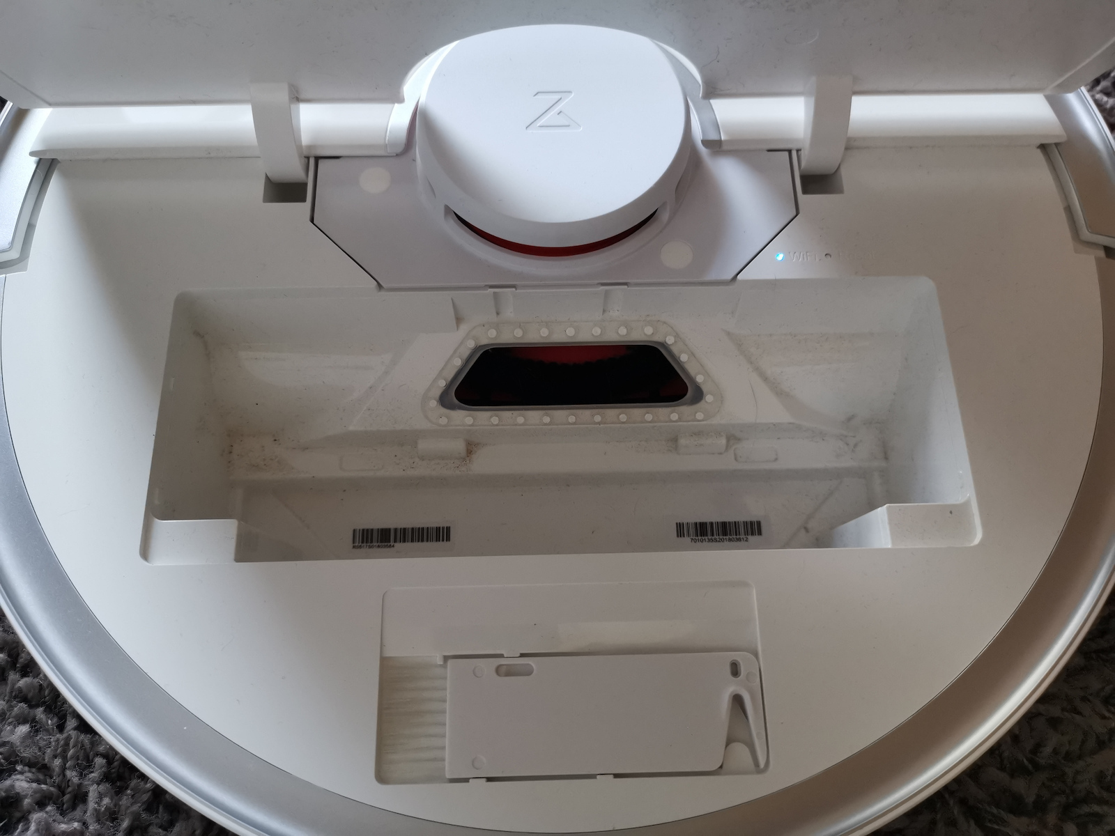 Roborock S5 Max Roboterstaubsauger zum Saugen & Wischen mit Kartierung und Wi-Fi Weiß