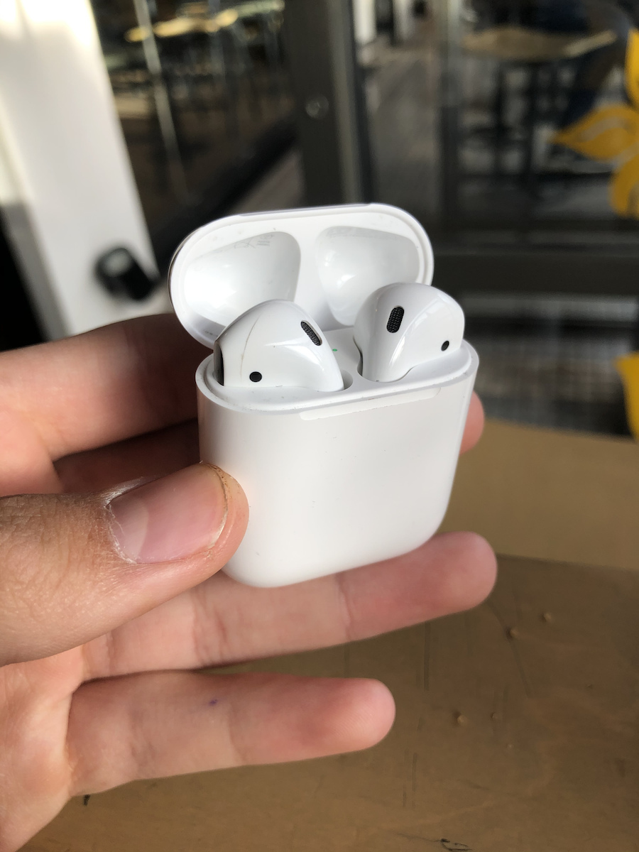 Apple AirPods (2nd generation) Earbud Bluetooth Handsfree Ακουστικά με Θήκη Φόρτισης Λευκά