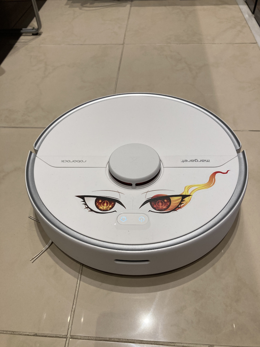 Roborock S6 Pure Σκούπα Ρομπότ με Διάρκεια Μπαταρίας έως 150min Λευκή