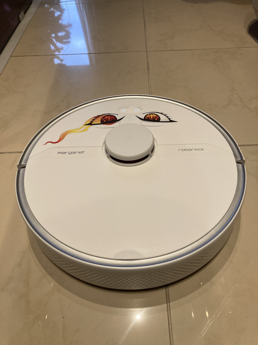 Roborock S6 Pure Σκούπα Ρομπότ με Διάρκεια Μπαταρίας έως 150min Λευκή