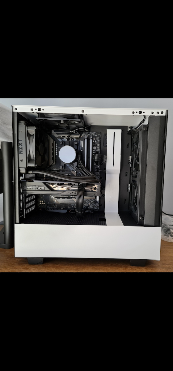 NZXT H510 Elite Gaming Midi Tower Κουτί Υπολογιστή με Πλαϊνό Παράθυρο και RGB Φωτισμό Λευκό