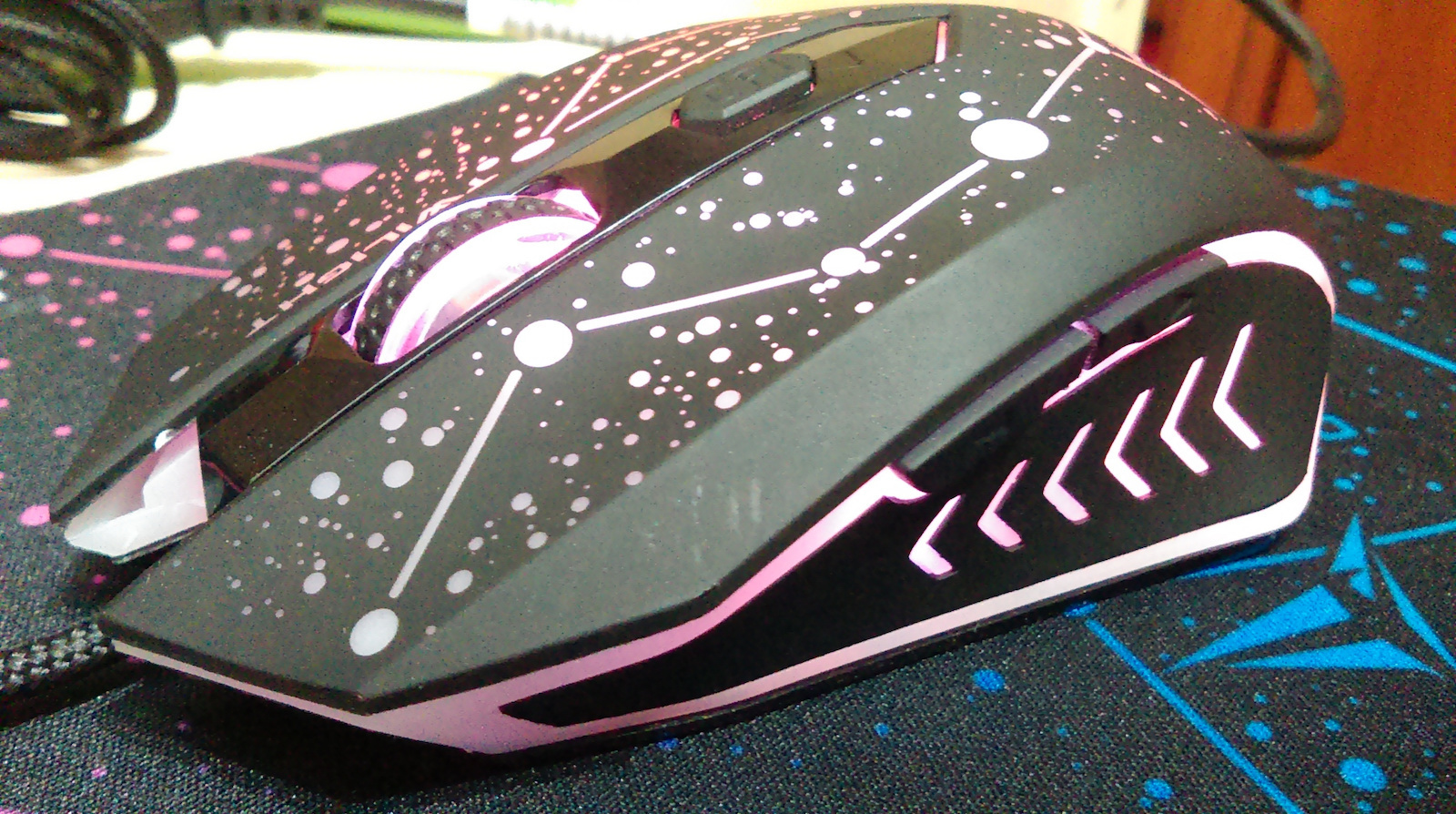 Alcatroz X-Craft Twilight 2000 RGB Gaming Ποντίκι 3200 DPI Μαύρο